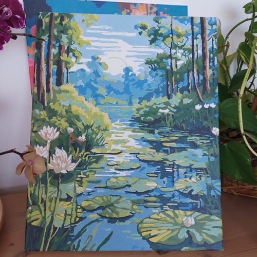 Customer photo review of צביעה לפי מספרים - PBN0935