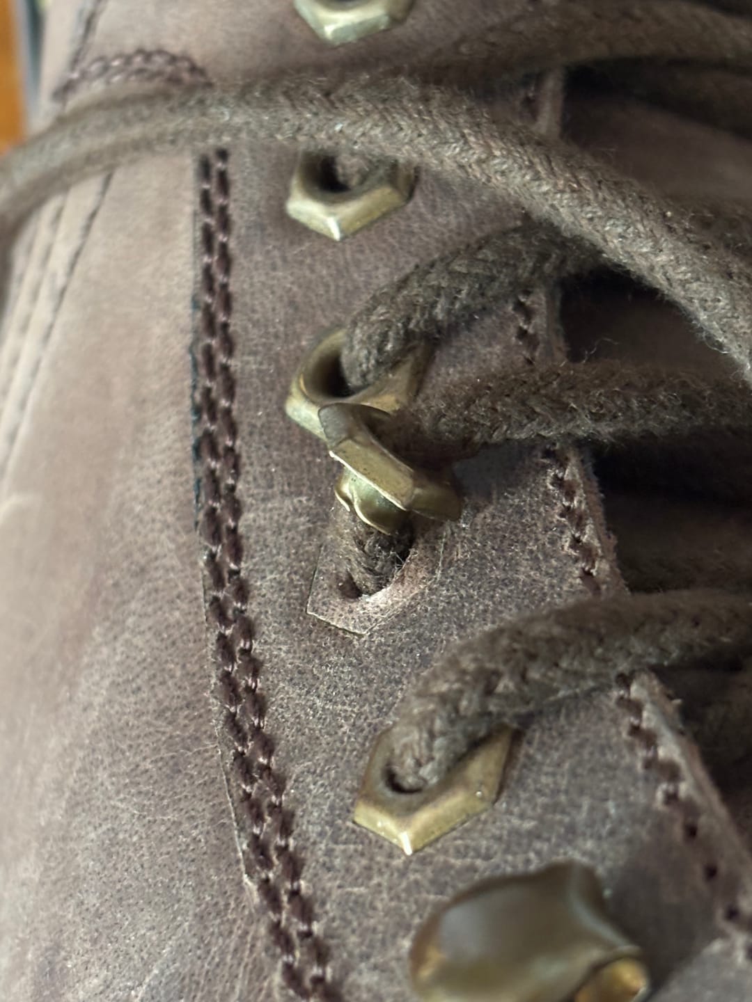Customer photo review of boots derby rusty wrangler