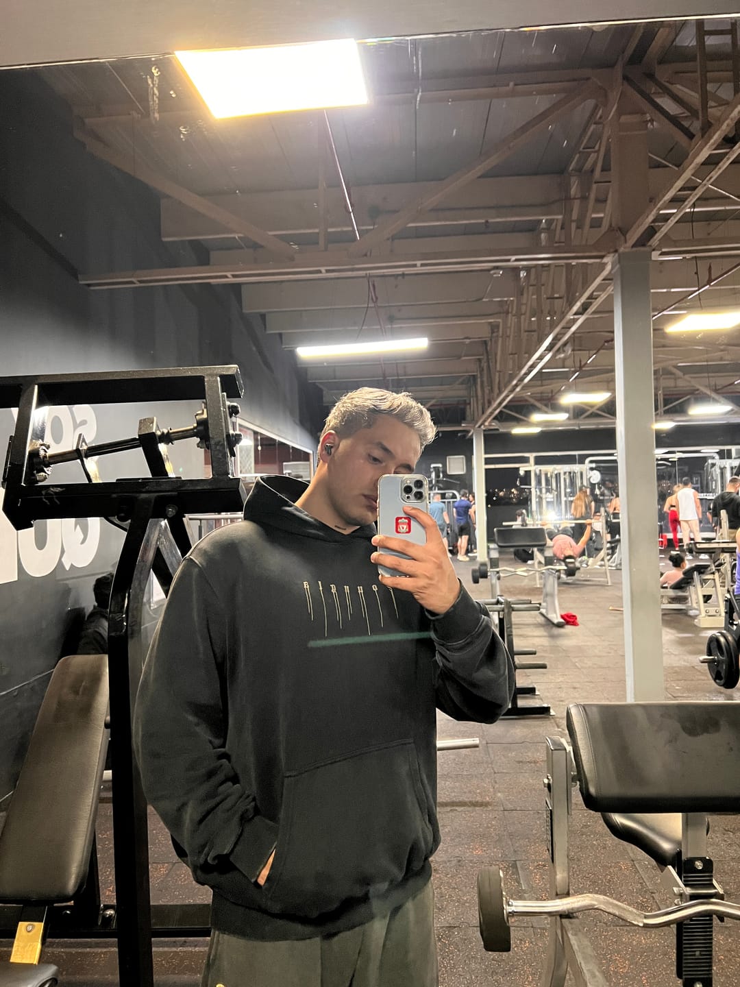 Customer photo review of 551 - Drippy Skull Hoodie