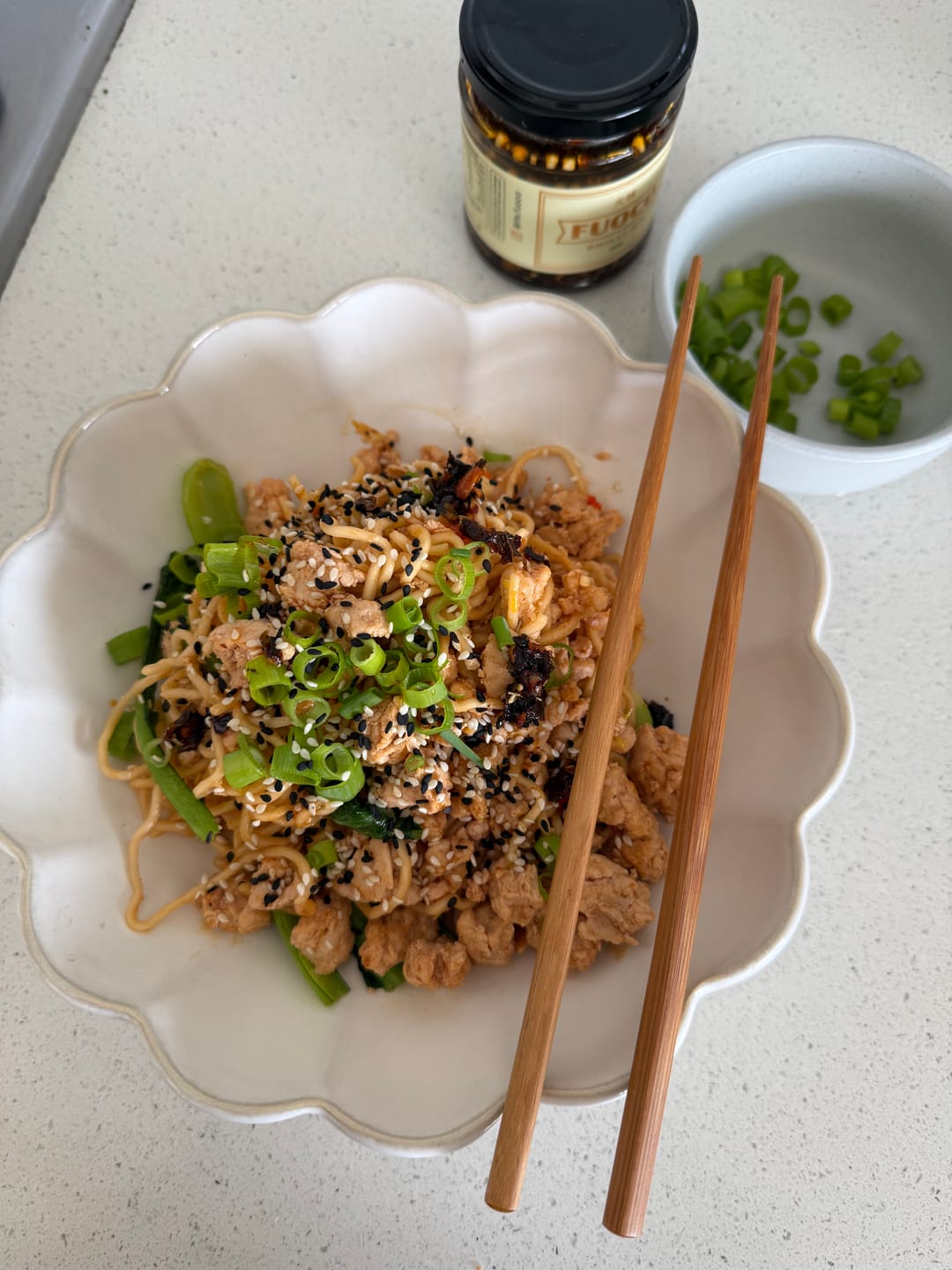 Customer photo review of Fuoco Crispy Chilli Oil - 190ml