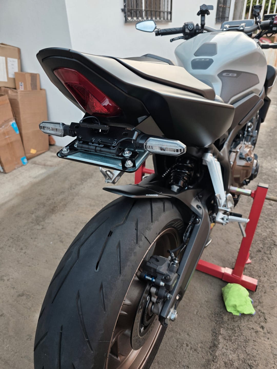 Customer photo review of Honda CBR650R / CB650R