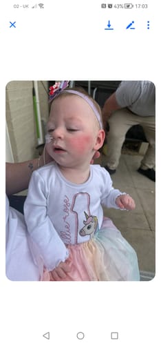 Tina D. review of DTF TRANSFER - PINK BIRTHDAY NUMBER WORDS EMBROIDERY EFFECT image 1 out of 1