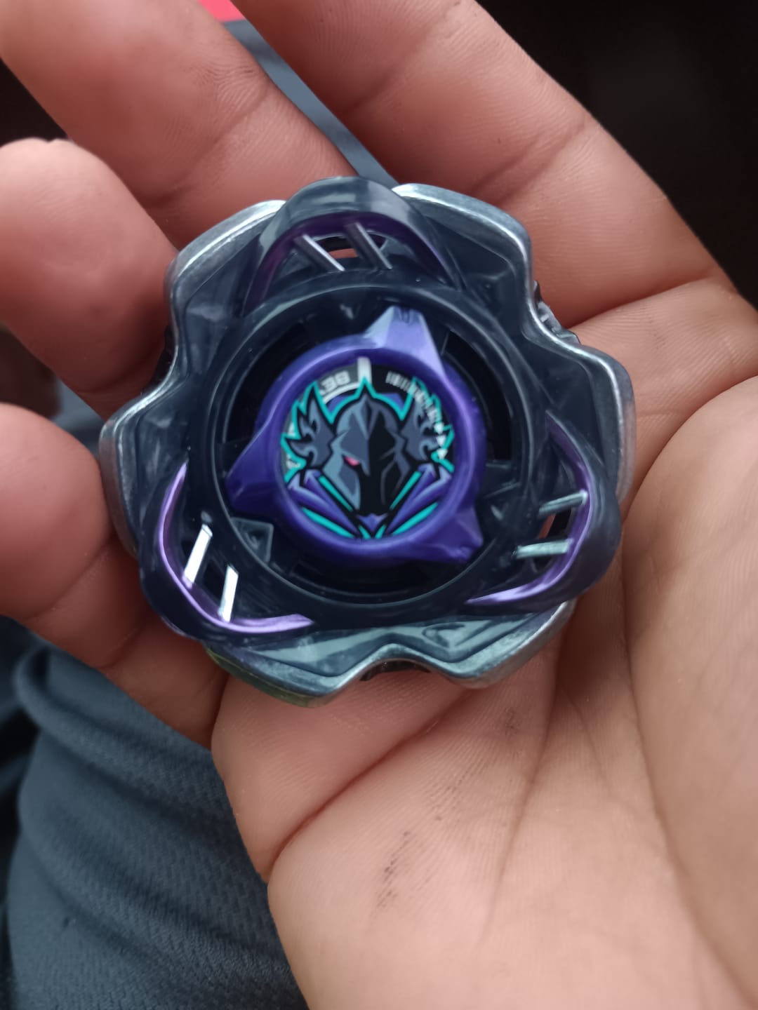 Customer photo review of Takara Tomy Beyblade X CX-03 PerseusDark B6-80W