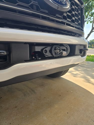 Customer photo review of Rough Country 51127 Hidden Winch Mount | PRO12000S | Ford F-250/F-350 Super Duty 2WD/4WD (20-22)