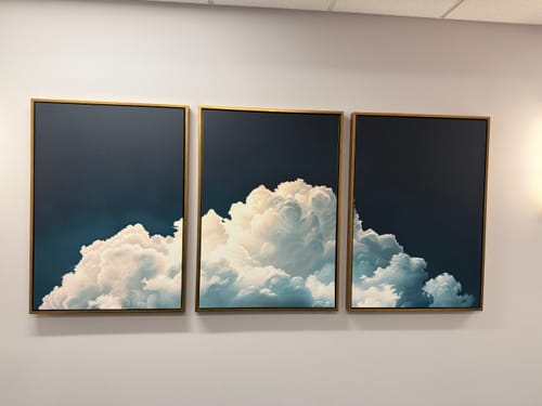 Customer photo review of Dreaming Cloud Set of 3 Prints