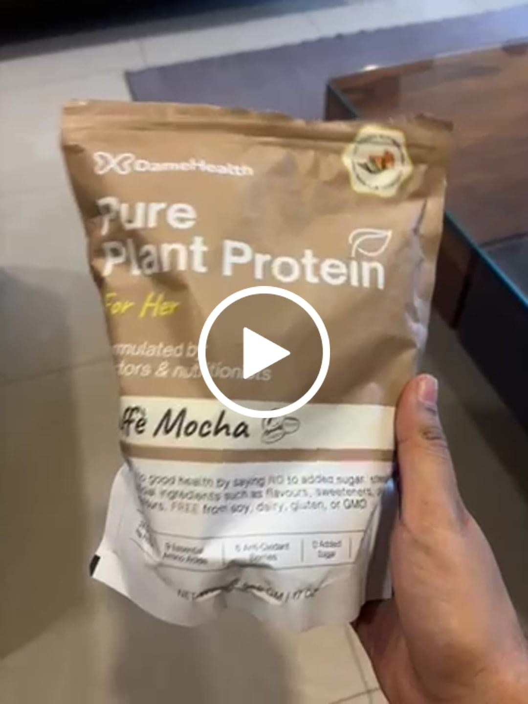 Customer video review of Plant Protein l All Natural Protein for Women