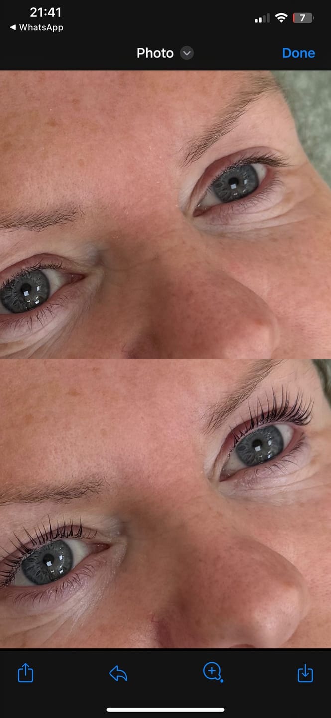 Customer photo review of P. Louise Tearproof Mascara 10g