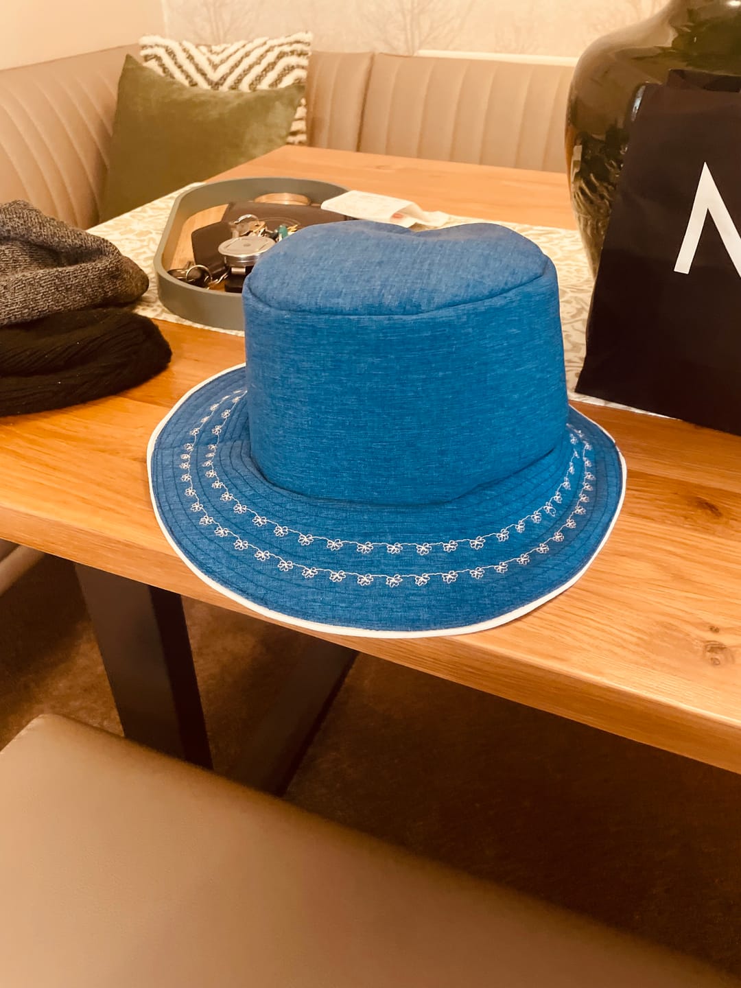 Customer photo review of Plain Water Resistant Polyester Fabric