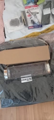 Customer photo review of Stainless Steel Grill Cage