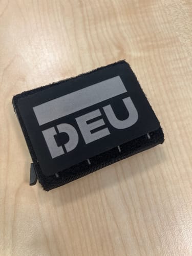 Customer photo review of Tactical Wallet First Edition - Schwarz