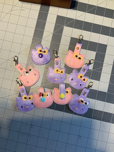 Customer photo review of SSOL AirTag/Cordkeeper Holder Pattern (7 different style!)