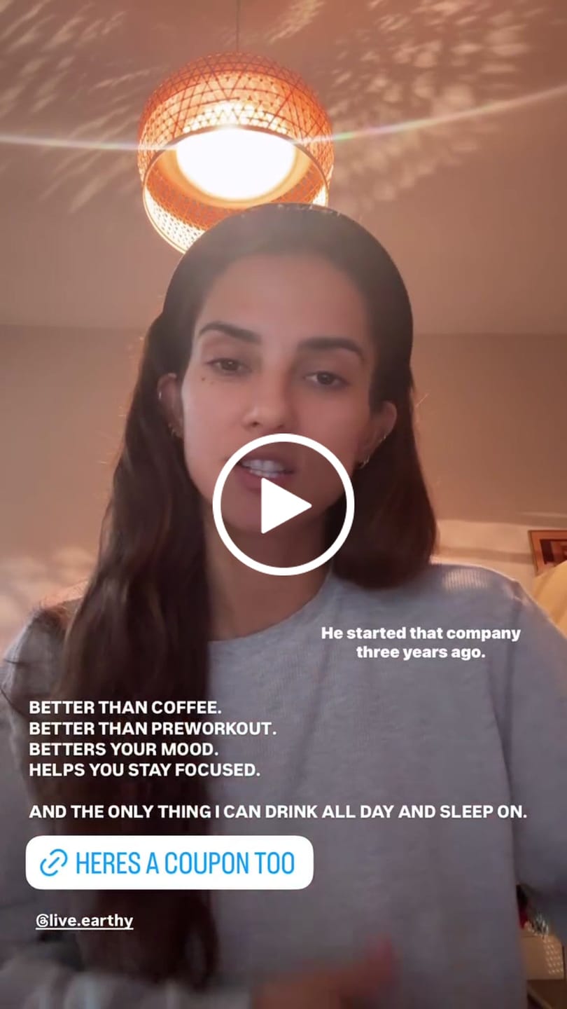 Customer video review of earthy energy starter kit (30 drinks)
