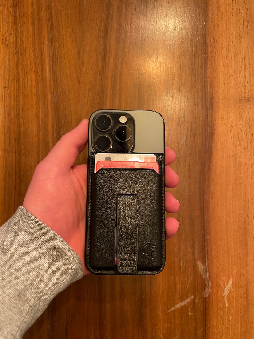 Customer photo review of MagSafe Wallet