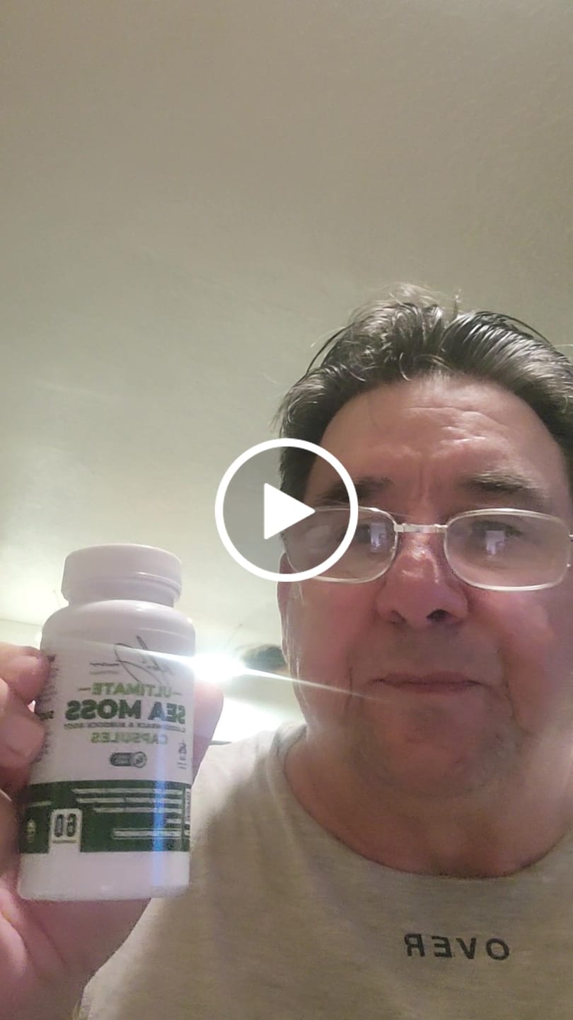 Customer video review of Ultimate Seamoss Capsules With Bladderwrack & Burdock Root