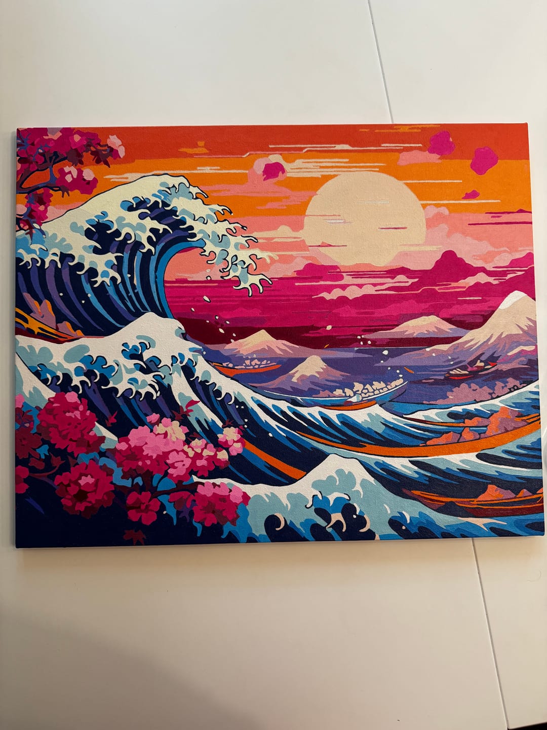 Customer photo review of Wave of Kanagawa
