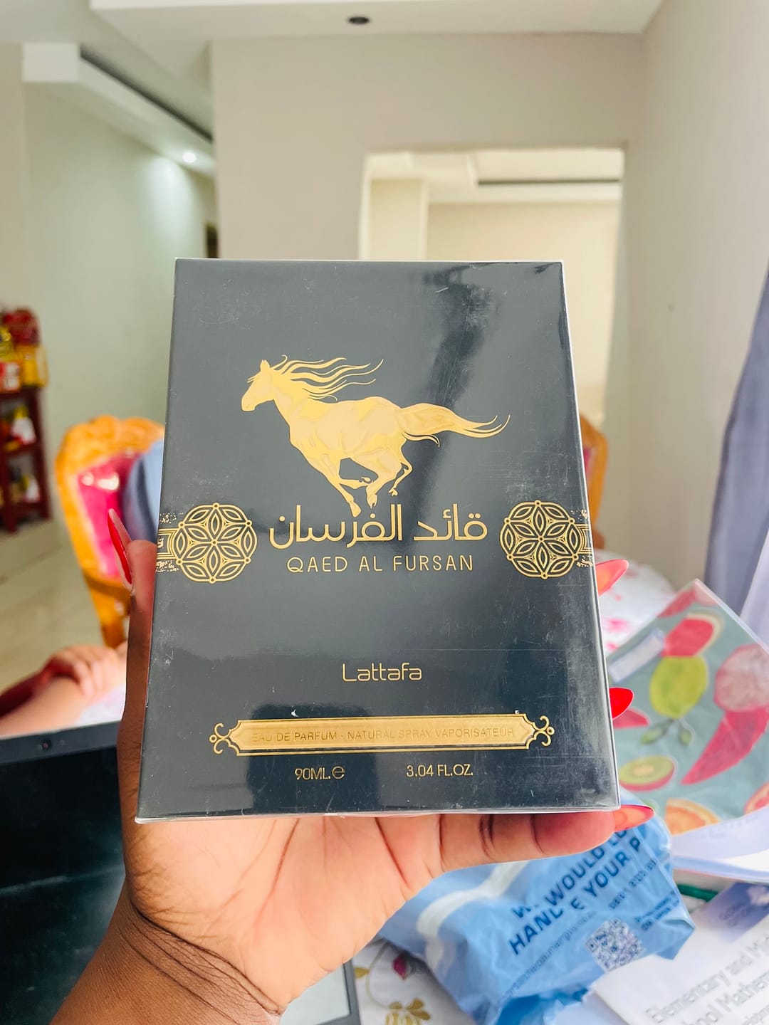 Customer photo review of Qaed Al Fursan Lattafa 90ml