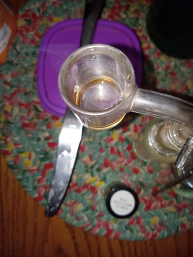 Customer photo review of Runtz THCA Crumble