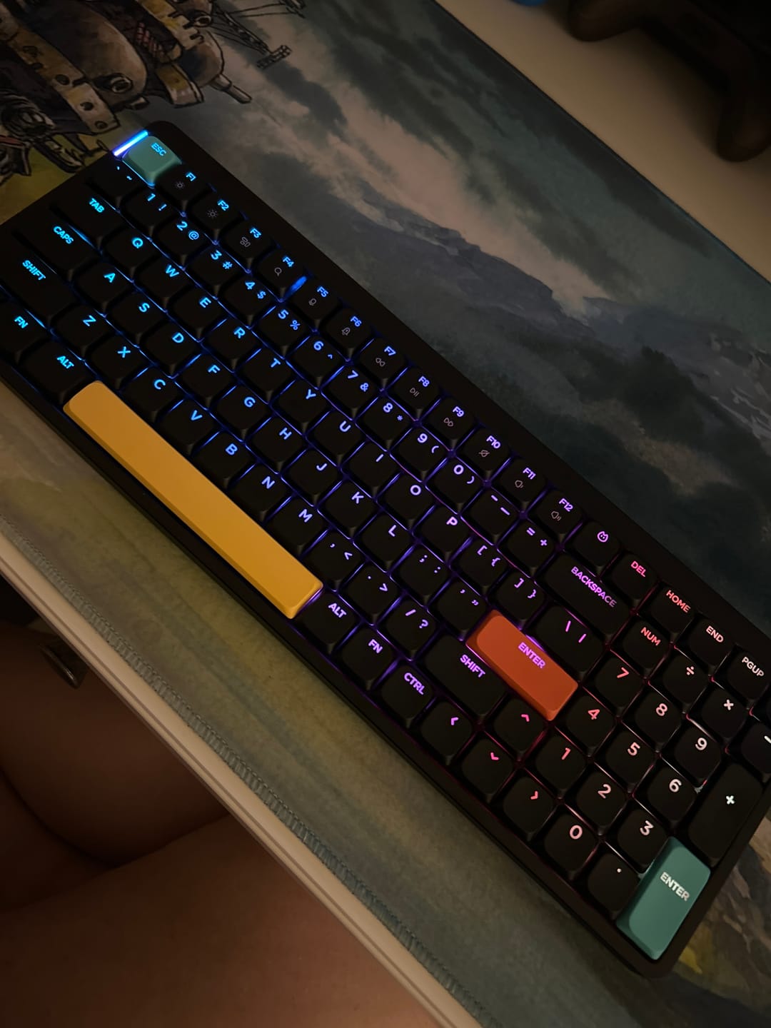 Customer photo review of NuPhy Air96 V2 Low-Profile Wireless Mechanical Keyboard