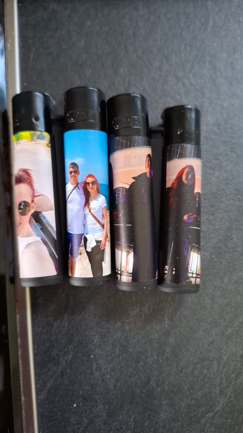 Customer photo review of Personalisierter Clipper