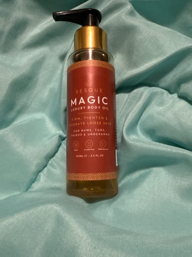 Customer photo review of Besque™ Magic Body Oil - 100ml