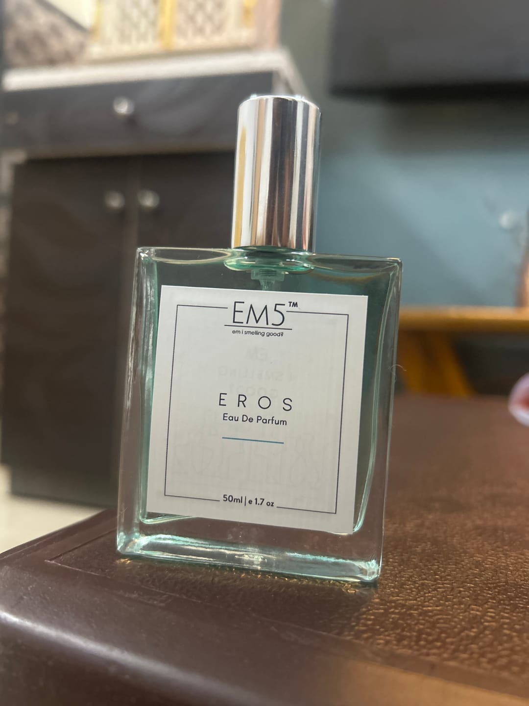 Customer photo review of EM5™ Eros Perfume for Men | Vanilla Amber Spicy Citrus Woody Fragrance | 50 ml Eau de Parfum Spray | Luxury Gift for Him