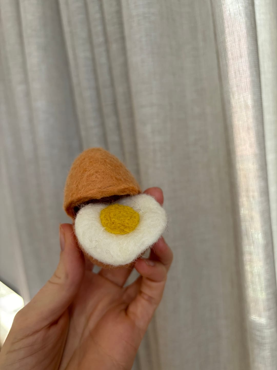 Customer photo review of Felt Egg