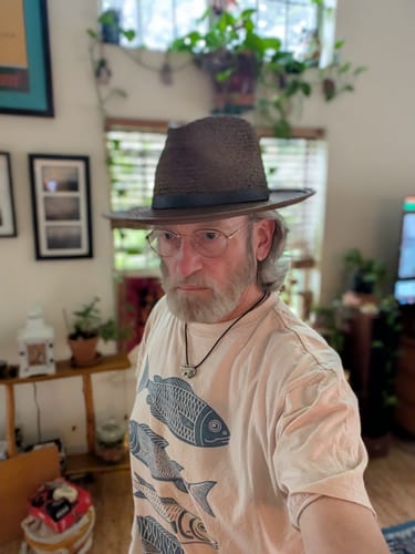 Customer photo review of Coffee Bean Fedora