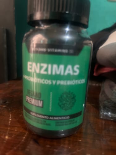 Customer photo review of Enzimas + probióticos Y prebióticos 60 Caps