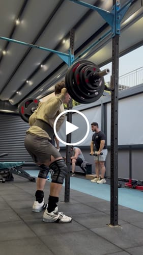 Customer video review of 7mm Inferno Neoprene Knee Sleeves, Dark Camo - IPF Approved (Pair)