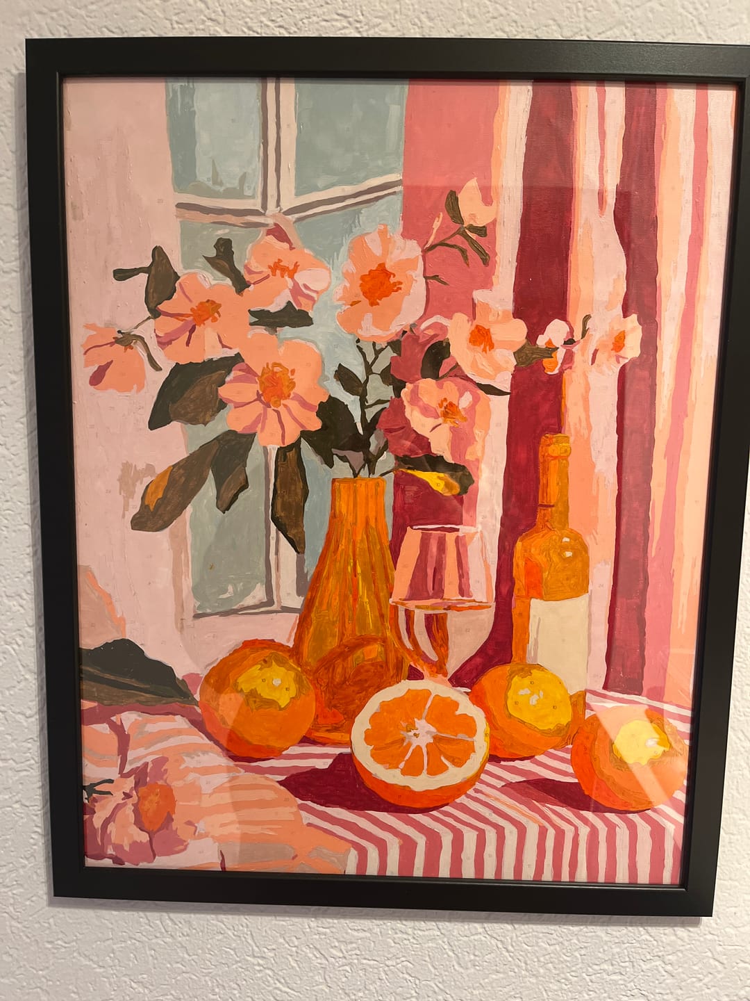 Customer photo review of Malen nach Zahlen - Oranges wine and flowers