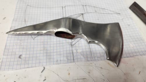 Customer photo review of 2 X 72 Inch EdgeCore Ceramic Grinding Belts