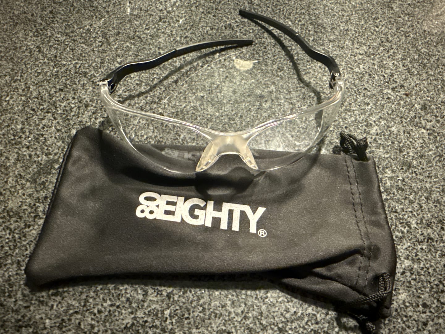 Customer photo review of 80Eighty® Safety Glasses