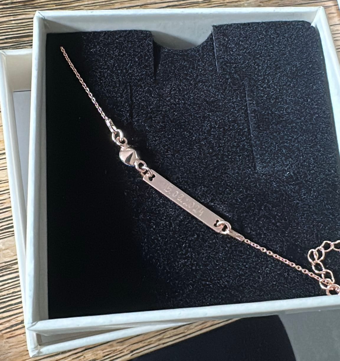 Customer photo review of Gravur Rückseite