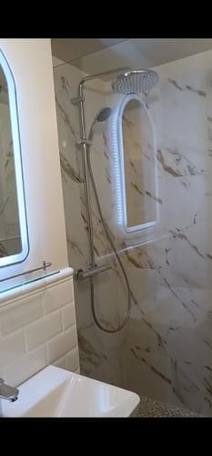 Customer photo review of Oglinda LED Arcada 80x60cm Functie Dezaburire si Touch J19