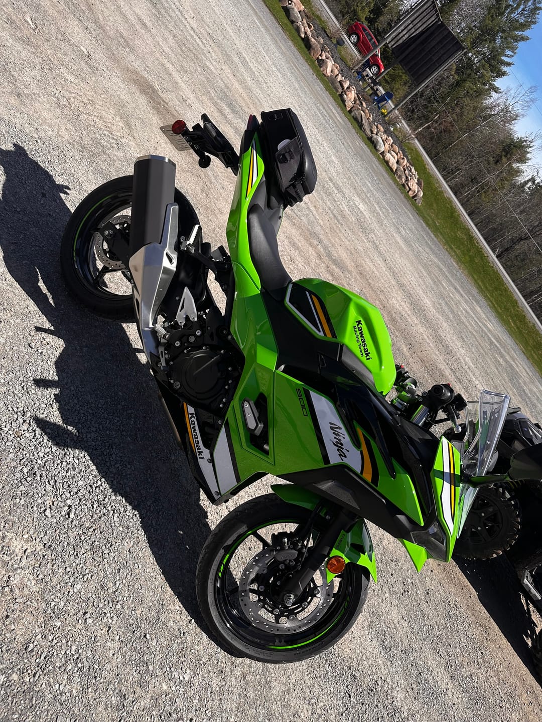 Customer photo review of 15L - Momentum Small Street/Sportbike Tail Bag