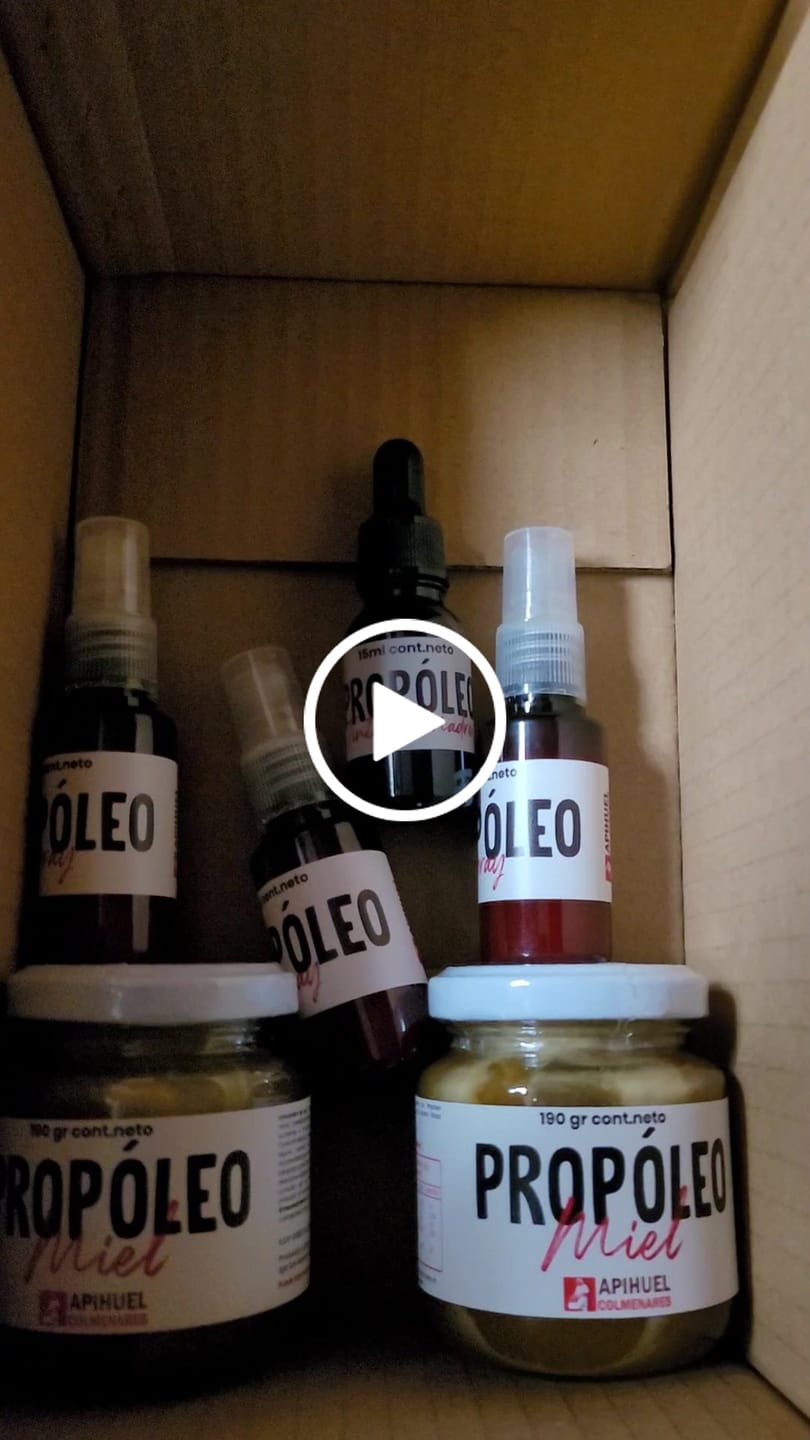Customer video review of Propóleo Miel Cuchareable receta propia