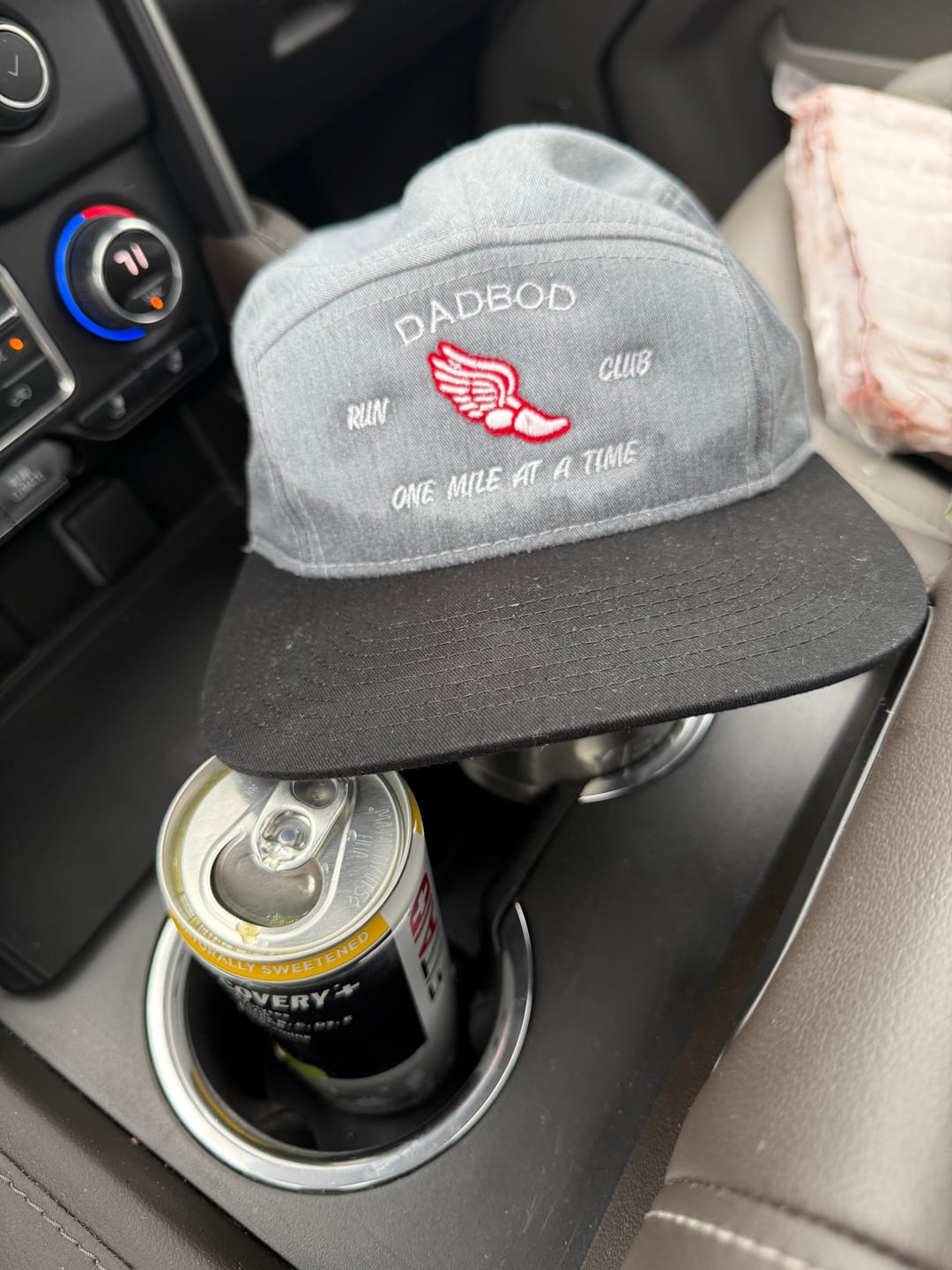 Customer photo review of Dadbod Running Athletic Hat
