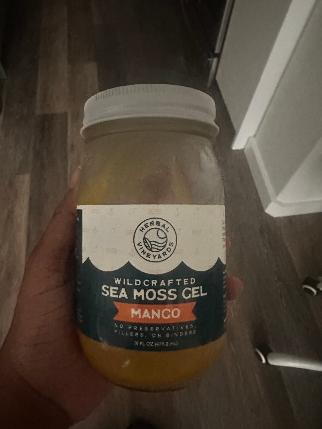 Customer photo review of EXCLUSIVE MANGO SEA MOSS GEL