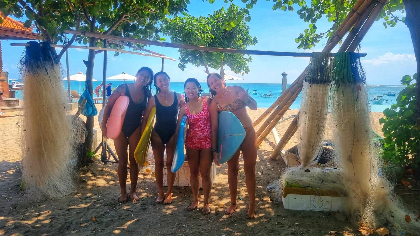 Customer photo review of HARPER SHORTY SURF SUIT - EVERYTHING'S ROSIE