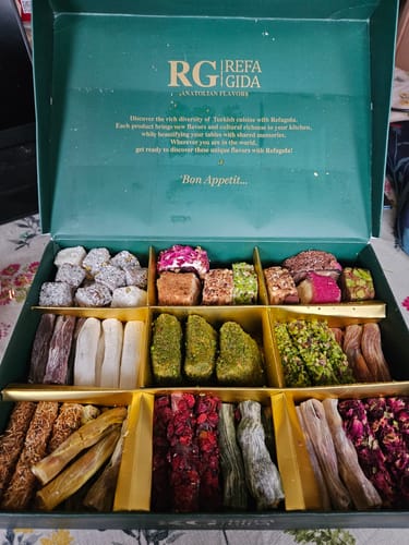 Customer photo review of Mixed Turkish Delight