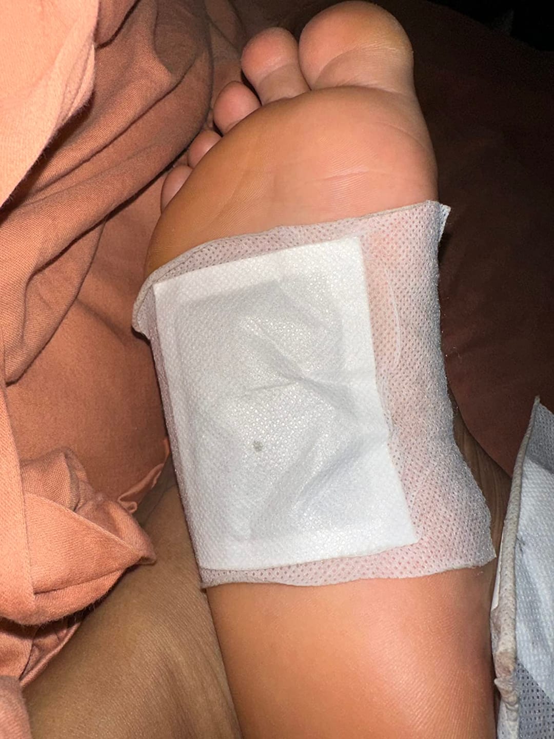 Customer photo review of DetoxiPad Éjszakai Méregtelenítő Tapasz