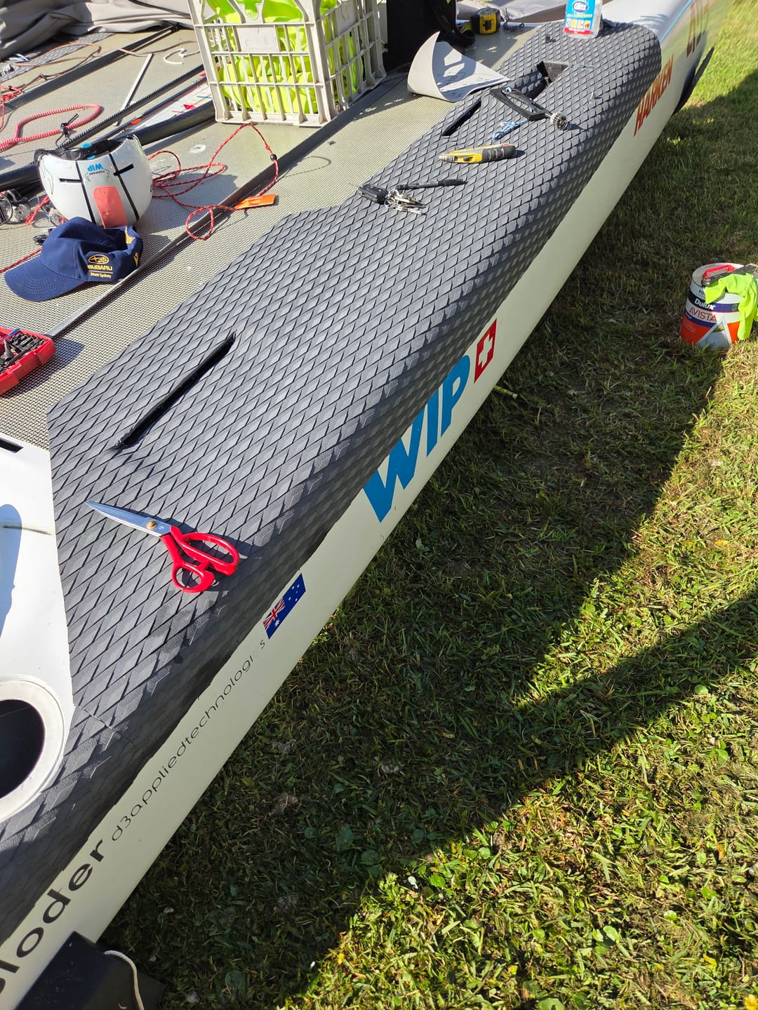 Customer photo review of JET TECH TRACTION TURF - 2.4M X 0.6M
