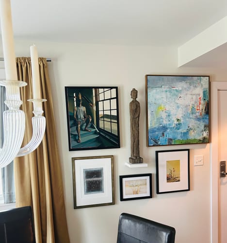 Customer photo review of Modern Abstract Painting #ABAS261