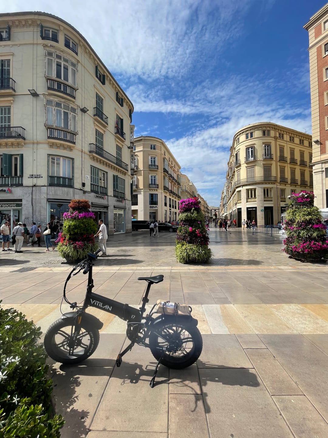 Customer photo review of I7 Pro Folding Full Suspension Electric Bike