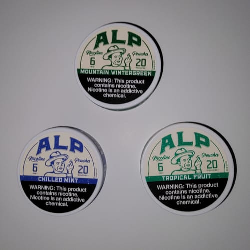 Customer photo review of Tropical Fruit Nicotine Pouches