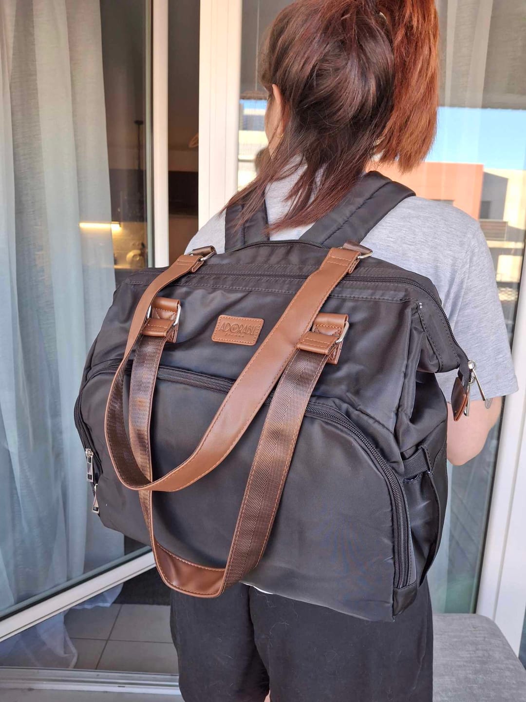 Customer photo review of Sac à langer bébé - Mimi XL