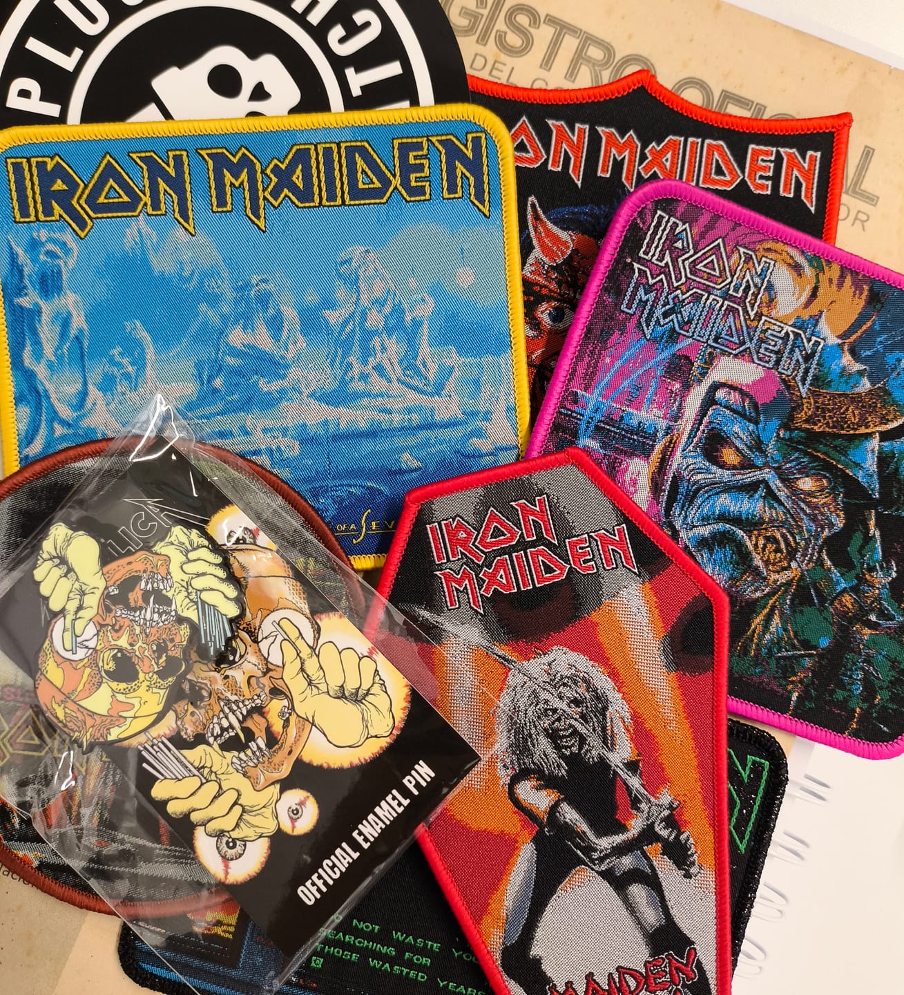 Customer photo review of Iron Maiden - Maiden Japan - Patch