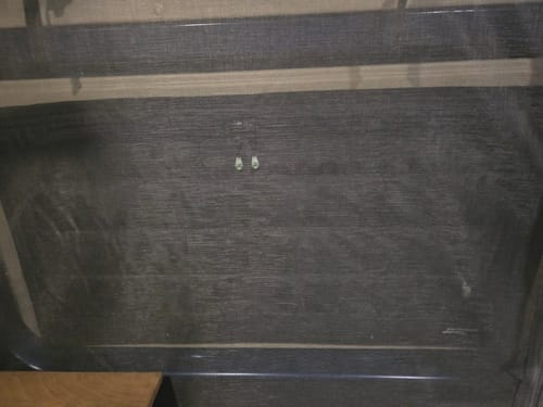 Customer photo review of Promaster Travato - Slider Window Zipper Shade Series