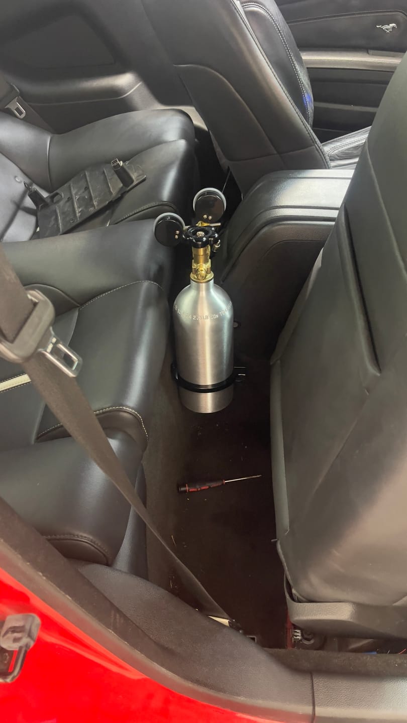 Customer photo review of Motion Raceworks SINGLE Wastegate Turbocharged CO2 Kit