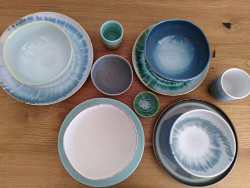 Customer photo review of Antigo - Teller gross Ø 26 petrol reaktiv